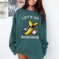 Lets Go Bananas Baseball Retro Sports Boys Kids Men Youth Premium Tri-Blend Comfort Colors Sweatshirt Chalky Mint Lets Go Bananas Baseball Retro Sports Boys Kids Men Youth Premium Tri-Blend Comfort Colors Sweatshirt Chalky Mint