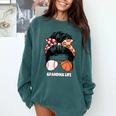 Grandma Life Basketball And Baseball Mom Funny Comfort Colors Sweatshirt Chalky Mint Grandma Life Basketball And Baseball Mom Funny Comfort Colors Sweatshirt Chalky Mint