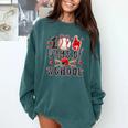 Happy 100 Days Of School Baseball Girls Coquette Bow Teacher Comfort Colors Sweatshirt Chalky Mint Happy 100 Days Of School Baseball Girls Coquette Bow Teacher Comfort Colors Sweatshirt Chalky Mint
