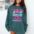 Happy 100 Days Of School Game Day Baseball Ice Cream Drip Comfort Colors Sweatshirt Chalky Mint Happy 100 Days Of School Game Day Baseball Ice Cream Drip Comfort Colors Sweatshirt Chalky Mint