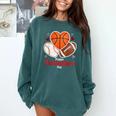 Happy Valentine’s Basketball Football Valentine Baseball Comfort Colors Sweatshirt Chalky Mint Happy Valentine’s Basketball Football Valentine Baseball Comfort Colors Sweatshirt Chalky Mint