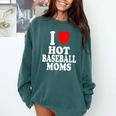 I Heart Love Hot Baseball Moms MILF Cougar Older Woman Comfort Colors Sweatshirt Chalky Mint I Heart Love Hot Baseball Moms MILF Cougar Older Woman Comfort Colors Sweatshirt Chalky Mint