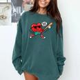 Heart Valentines Day Baseball Men Boys Kids Teens Comfort Colors Sweatshirt Chalky Mint Heart Valentines Day Baseball Men Boys Kids Teens Comfort Colors Sweatshirt Chalky Mint