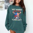 Hit Hard Run Fast Turn Left Baseball Cream Drip Crossed Bats Comfort Colors Sweatshirt Chalky Mint Hit Hard Run Fast Turn Left Baseball Cream Drip Crossed Bats Comfort Colors Sweatshirt Chalky Mint