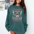 Ho Ho Homerun Baseball Ugly Christmas Sweater Party Hitter Comfort Colors Sweatshirt Chalky Mint Ho Ho Homerun Baseball Ugly Christmas Sweater Party Hitter Comfort Colors Sweatshirt Chalky Mint