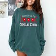 Home Plate Social Club Softball Season Baseball Mom Premium Comfort Colors Sweatshirt Chalky Mint Home Plate Social Club Softball Season Baseball Mom Premium Comfort Colors Sweatshirt Chalky Mint
