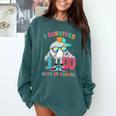 HUGvyn I Survived 100 Days Of School Baseball 6 7 Ice Cream Comfort Colors Sweatshirt Chalky Mint HUGvyn I Survived 100 Days Of School Baseball 6 7 Ice Cream Comfort Colors Sweatshirt Chalky Mint