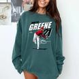 Hunter Greene Cincinnati MLB Baseball Players MLBHGR204M Comfort Colors Sweatshirt Chalky Mint Hunter Greene Cincinnati MLB Baseball Players MLBHGR204M Comfort Colors Sweatshirt Chalky Mint