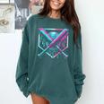 Ice Cream Baseball Drip Home Plate Bats Cool For Boys Youth Comfort Colors Sweatshirt Chalky Mint Ice Cream Baseball Drip Home Plate Bats Cool For Boys Youth Comfort Colors Sweatshirt Chalky Mint