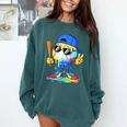 Ice Cream Baseball Drip Spots Sprinkle For Boys Youth Kids Comfort Colors Sweatshirt Chalky Mint Ice Cream Baseball Drip Spots Sprinkle For Boys Youth Kids Comfort Colors Sweatshirt Chalky Mint