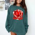 Ice Cream Drip Heart Valentines Day Baseball Boys Youth Kids Comfort Colors Sweatshirt Chalky Mint
