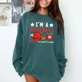 I'm A Baseball Mom Of Course I'm Broke Comfort Colors Sweatshirt Chalky Mint