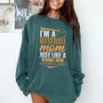 I`m a Baseball Mom Just Like a Normal Mom Except Much Cooler Comfort Colors Sweatshirt Chalky Mint I`m a Baseball Mom Just Like a Normal Mom Except Much Cooler Comfort Colors Sweatshirt Chalky Mint