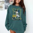 Jackson Chourio Milwaukee MLB Baseball Player MLBJCH202M Comfort Colors Sweatshirt Chalky Mint Jackson Chourio Milwaukee MLB Baseball Player MLBJCH202M Comfort Colors Sweatshirt Chalky Mint