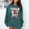 Jarren Duran Boston MLB Baseball Players MLBJDU201M Comfort Colors Sweatshirt Chalky Mint
