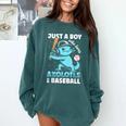 Just A Boy Who Loves Axolotls & Baseball Comfort Colors Sweatshirt Chalky Mint Just A Boy Who Loves Axolotls & Baseball Comfort Colors Sweatshirt Chalky Mint