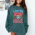 I Just Hit 100 Days Of School Baseball 100th Day Boys Kids Comfort Colors Sweatshirt Chalky Mint I Just Hit 100 Days Of School Baseball 100th Day Boys Kids Comfort Colors Sweatshirt Chalky Mint