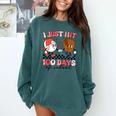 I Just Hit 100 Days Of School Baseball Boy Girl Teacher Comfort Colors Sweatshirt Chalky Mint I Just Hit 100 Days Of School Baseball Boy Girl Teacher Comfort Colors Sweatshirt Chalky Mint