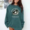 Kids Blessed By God For 5 Years Old Baseball 5th Birthday Comfort Colors Sweatshirt Chalky Mint