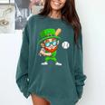 Kids St Patricks Day Shirt Leprechaun Baseball Boys Men Comfort Colors Sweatshirt Chalky Mint Kids St Patricks Day Shirt Leprechaun Baseball Boys Men Comfort Colors Sweatshirt Chalky Mint