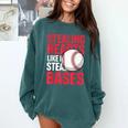 Kids Stealing Hearts Like I Steal Bases Cute Baseball Boys Comfort Colors Sweatshirt Chalky Mint Kids Stealing Hearts Like I Steal Bases Cute Baseball Boys Comfort Colors Sweatshirt Chalky Mint