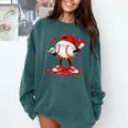 Kids Valentine Baseball Boys Valentines Day Tee Comfort Colors Sweatshirt Chalky Mint