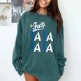 LA Baseball Fan Christmas FA La La Holiday Blue Theme Comfort Colors Sweatshirt Chalky Mint LA Baseball Fan Christmas FA La La Holiday Blue Theme Comfort Colors Sweatshirt Chalky Mint