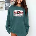 Leopard Baseball Mom Mama Mother's Day Son Daughter Boys Comfort Colors Sweatshirt Chalky Mint Leopard Baseball Mom Mama Mother's Day Son Daughter Boys Comfort Colors Sweatshirt Chalky Mint