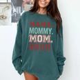 Mama Mommy Mom Bruh Baseball Mom Life Comfort Colors Sweatshirt Chalky Mint Mama Mommy Mom Bruh Baseball Mom Life Comfort Colors Sweatshirt Chalky Mint