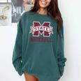 Mississippi State Baseball Bulldogs NCAA MS16 Comfort Colors Sweatshirt Chalky Mint Mississippi State Baseball Bulldogs NCAA MS16 Comfort Colors Sweatshirt Chalky Mint