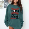 Moms Against Baseball Pants Baseball Mom Joke Comfort Colors Sweatshirt Chalky Mint