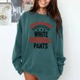 Moms Against Baseball Pants Season Baseball Mom Comfort Colors Sweatshirt Chalky Mint