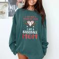 I Am Not a Regular Mom I Am a Baseball Mom Comfort Colors Sweatshirt Chalky Mint I Am Not a Regular Mom I Am a Baseball Mom Comfort Colors Sweatshirt Chalky Mint