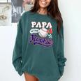 Papa Rookie Of Year 1st Birthday Baseball Theme Matching Comfort Colors Sweatshirt Chalky Mint Papa Rookie Of Year 1st Birthday Baseball Theme Matching Comfort Colors Sweatshirt Chalky Mint
