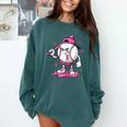 Pink Ribbon Baseball Breast Cancer Awareness Comfort Colors Sweatshirt Chalky Mint Pink Ribbon Baseball Breast Cancer Awareness Comfort Colors Sweatshirt Chalky Mint