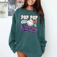 Pop Pop Rookie Of Year 1st Birthday Baseball Theme Matching Comfort Colors Sweatshirt Chalky Mint Pop Pop Rookie Of Year 1st Birthday Baseball Theme Matching Comfort Colors Sweatshirt Chalky Mint