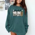 Preppy Baseball Mama Coquette Bow Game Day Mom Mother Comfort Colors Sweatshirt Chalky Mint Preppy Baseball Mama Coquette Bow Game Day Mom Mother Comfort Colors Sweatshirt Chalky Mint