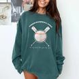 PROUD BASEBALL MOM Comfort Colors Sweatshirt Chalky Mint