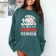 Proud Sister Of A Baseball Senior Class Of 2026 Graduation Comfort Colors Sweatshirt Chalky Mint Proud Sister Of A Baseball Senior Class Of 2026 Graduation Comfort Colors Sweatshirt Chalky Mint