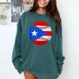 Puerto Rico Baseball Flag Boricua Beisbol Fan Gear Comfort Colors Sweatshirt Chalky Mint Puerto Rico Baseball Flag Boricua Beisbol Fan Gear Comfort Colors Sweatshirt Chalky Mint