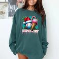 Respect The Drip Baseball Christmas Holiday Comfort Colors Sweatshirt Chalky Mint Respect The Drip Baseball Christmas Holiday Comfort Colors Sweatshirt Chalky Mint