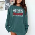Retro Baseball Mom Mother's Day Weekend Forecast Baseball Premium Comfort Colors Sweatshirt Chalky Mint Retro Baseball Mom Mother's Day Weekend Forecast Baseball Premium Comfort Colors Sweatshirt Chalky Mint