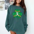 Retro Shamrock Baseball St Patricks Day Men Women Boys Girls Comfort Colors Sweatshirt Chalky Mint Retro Shamrock Baseball St Patricks Day Men Women Boys Girls Comfort Colors Sweatshirt Chalky Mint