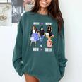 Sassy Baseball Mom Sassy Classy Elegant Comfort Colors Sweatshirt Chalky Mint