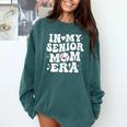 In My Senior Mom Era Class Of 2024 Groovy Baseball Mom Life Comfort Colors Sweatshirt Chalky Mint In My Senior Mom Era Class Of 2024 Groovy Baseball Mom Life Comfort Colors Sweatshirt Chalky Mint