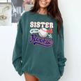 Sister Rookie Of Year 1st Birthday Baseball Theme Matching Comfort Colors Sweatshirt Chalky Mint Sister Rookie Of Year 1st Birthday Baseball Theme Matching Comfort Colors Sweatshirt Chalky Mint