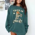 Skeleton Baseball Halloween Costume Men Boys Kids Tee Comfort Colors Sweatshirt Chalky Mint