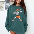 Skeleton Batting Baseball Halloween Comfort Colors Sweatshirt Chalky Mint Skeleton Batting Baseball Halloween Comfort Colors Sweatshirt Chalky Mint