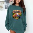 Spring Training 2026 Baseball Fan Retro Palm Cactus Premium Tri-Blend Comfort Colors Sweatshirt Chalky Mint Spring Training 2026 Baseball Fan Retro Palm Cactus Premium Tri-Blend Comfort Colors Sweatshirt Chalky Mint