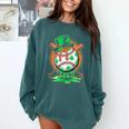 St Patrick Day Baseball Drip Ice Cream Kids Boys Men Comfort Colors Sweatshirt Chalky Mint St Patrick Day Baseball Drip Ice Cream Kids Boys Men Comfort Colors Sweatshirt Chalky Mint
